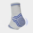 thumbnail image 6 of GARENDE 3xAnkle Brace Adults Elastic Wrap for Running Gym Fitness L 3 Pcs, 6 of 9