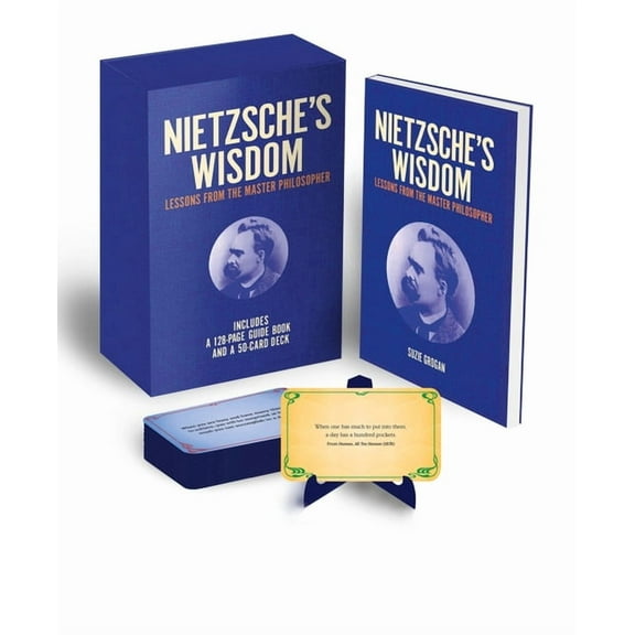 Sirius Inspiration Kits Nietzsche's Wisdom Book & Card Deck: Includes 128-Page Guide Book and a 50-Card Deck, (Paperback)