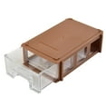 thumbnail image 1 of Bgsha 1PC Stackable Plastic Hardware Parts Storage Boxes Component Screws Toolbox, 1 of 9
