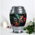 thumbnail image 4 of Tropical Beach Sunset Large Urn For Ashes For Women, Cremation Funeral Urns For Adult Ashes Women, Cremation Urns For Women, Urns For Burial, Memorial Urn, Funeral Ash Urns, Large Adult Urns 10 Inches, 4 of 5