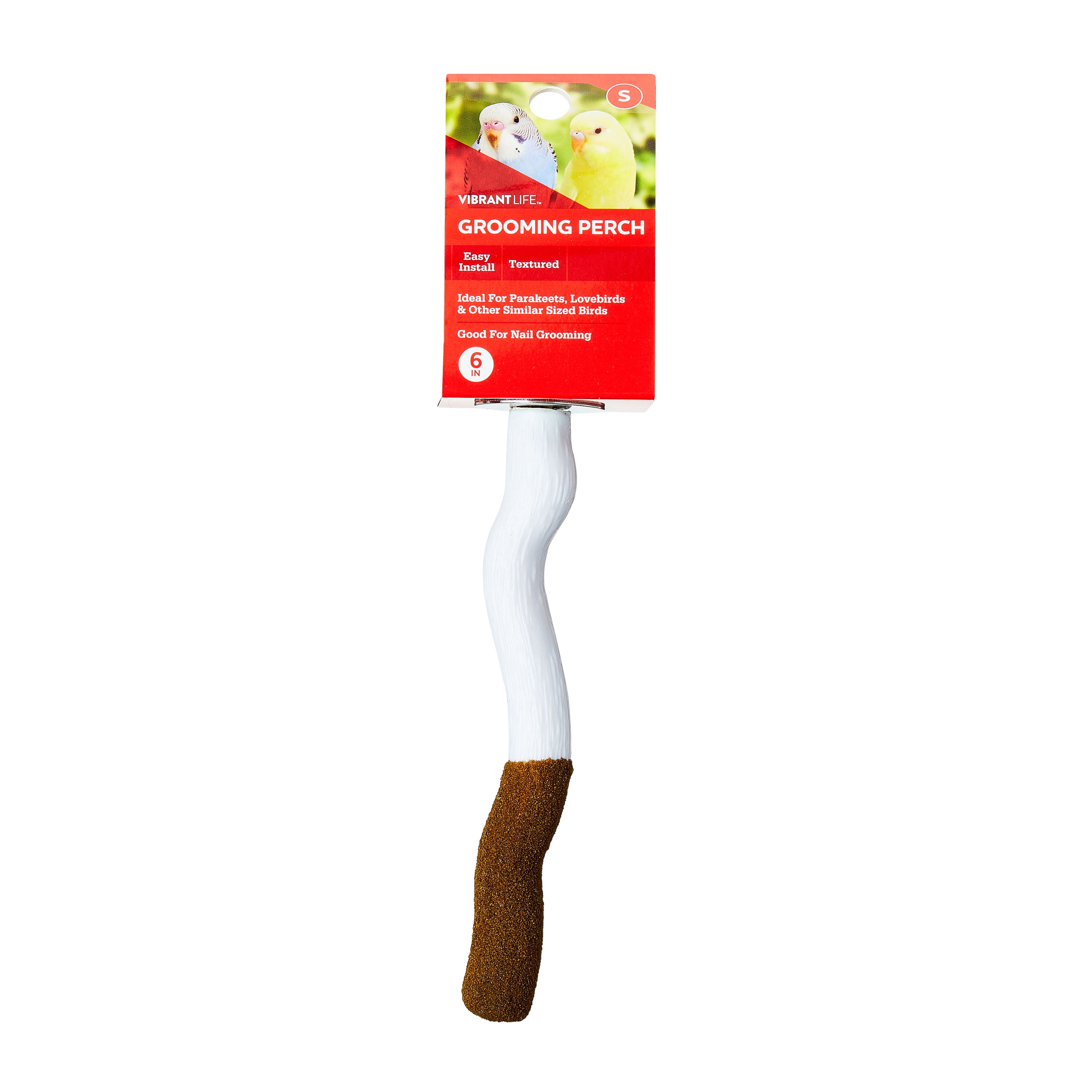 (4 pack) Vibrant Life Small Grooming Perch for Birds