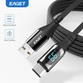 thumbnail image 2 of Eaget-Cable USB para iPhone 15 Pro PD, cargador rápido de 66W A tipo C, para Xiaomi, Samsung, MacBook, iPad, 2 of 5