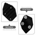 thumbnail image 3 of GAXIRE 1Par Soporte Lateral Para Motocicleta Con Estable Y Material Duradero Negro, 3 of 8