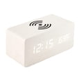 thumbnail image 4 of Digital Clock with Sound Control Function and Date Temperature Display for Wireless Charging in Bedroom and Home, 4 of 7
