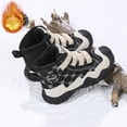 thumbnail image 4 of TIREOW Kid Hiking Boots with High-Top Ankle Support Girls Boys Summer Camp Waterproof Anti-Collision Non-Slip Desert Boots Corrective Sneakers Military Fan Shoes Work Boots, 4 of 4