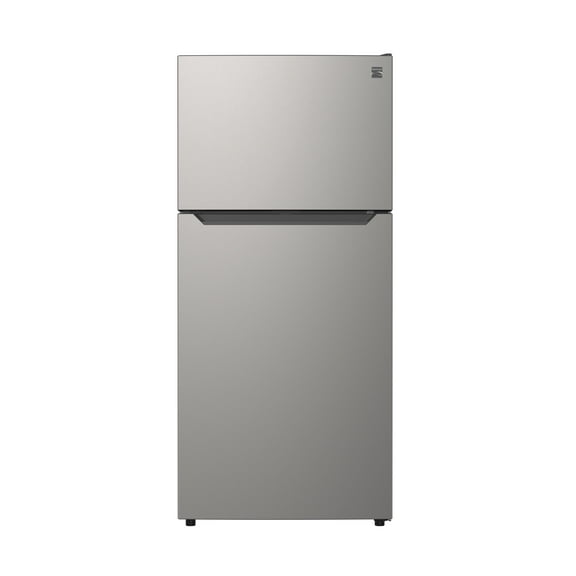 Kenmore 30" 18.1 Cu. ft. Standard Refrigerator with Top Freezer, Adjustable Shelving, Metallic Steel