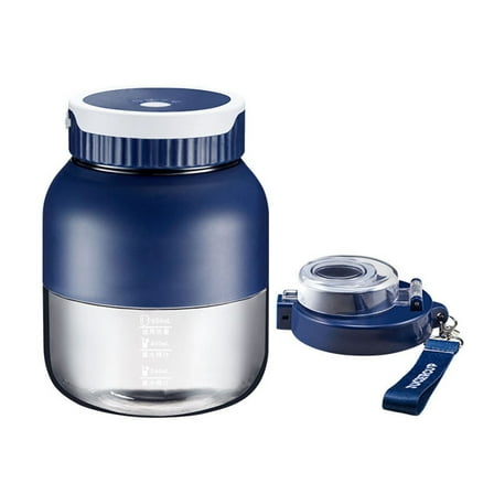 Portable Blenders for Shakes and Smoothies 500ml Travel Cup 2 Lid Rechargeable