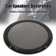 thumbnail image 3 of Unique Bargains 8'' Vehicle Audio Speaker Cover Mesh Subwoofer Horn Guard Decorative Circle Grille Protector Titanium Tone, 3 of 7