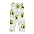 thumbnail image 5 of Xecao Avocado of a Hear Women's Straight Lounge Pajama Pants: The Epitome of Relaxed Sleepwear, 5 of 9