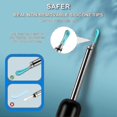 thumbnail image 3 of Ear Wax Removal Tool Camera - R1 Upgraded Anti-fall Off Eartips Ear Cleaner With Camera, Wireless Otoscope With 1080p Hd Waterproof Ear Camera, Earwax, 3 of 5