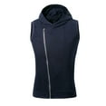 thumbnail image 1 of Mens Tank Top Beach New Style Vest And Hooded Casual And Comfortable Jacket, 1 of 3