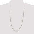 thumbnail image 4 of 925 Sterling Silver Box Chain Styles Necklace 1.25 mm Round 30 inch, 4 of 4