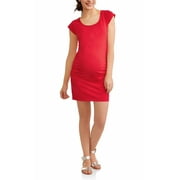 Oh! Mamma Maternity Cap Sleeve Knit Dres