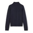 thumbnail image 4 of French Toast Boys' Mock Neck Zip Sweater, Navy, Sizes XS-XL, 4 of 5