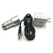OMNIHIL 2-Port USB Car and Wall Charger for JAMECO RELIAPRO Manufacturer no. S15AA05020001