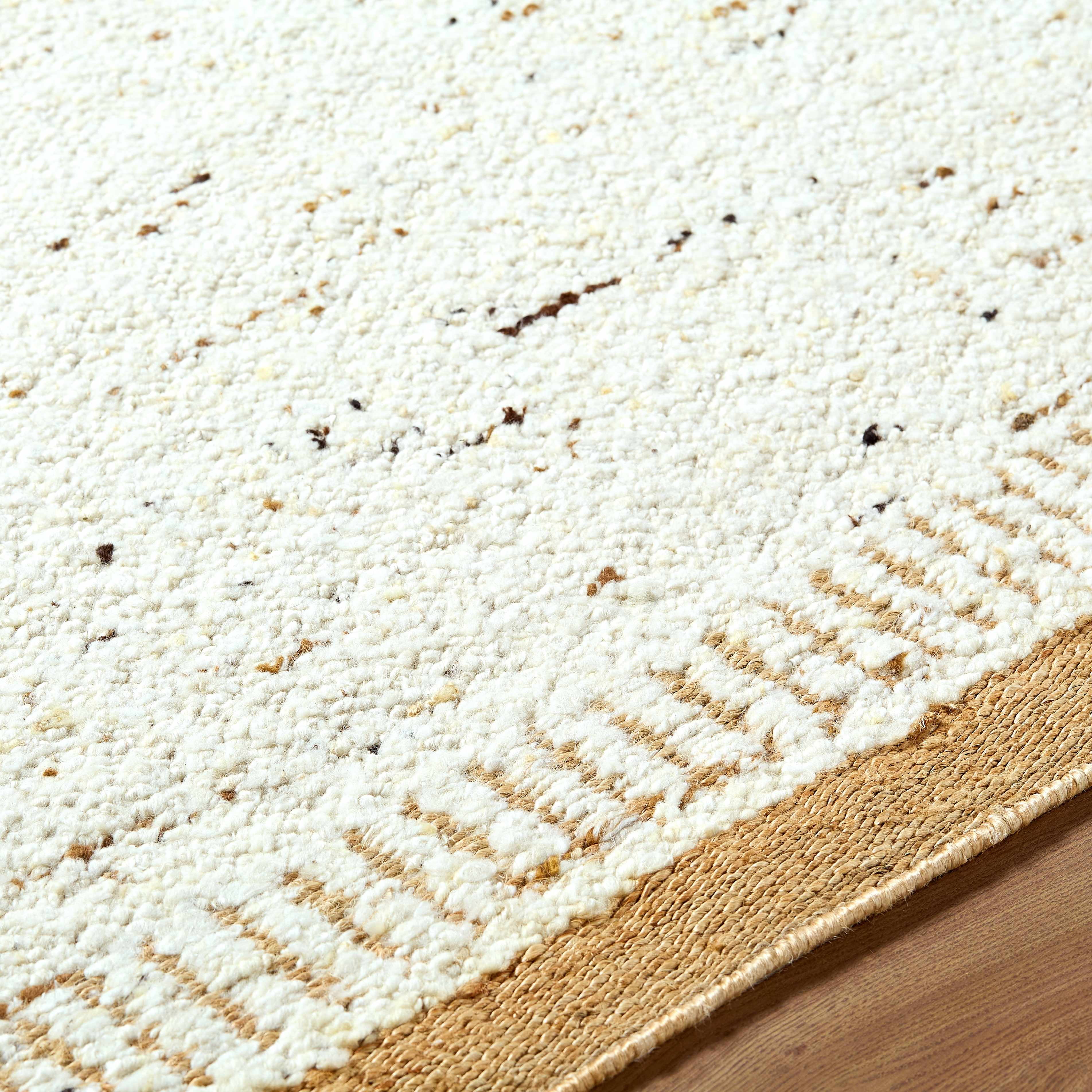 BoutiqueRugs Andrey Contemporary Area Rug - Beige, Light Brown, Charcoal - 9' x 12'