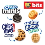 Nabisco Classic Mix Variety Pack, OREO, CHIPS AHOY!, Nutter Butter, RITZ Bits Cheese, 20 Snack Packs