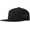 Black, variant on Men Flat Brim Baseball Cap Adjustable Performance Snapback Hat Laser Perforated Cap