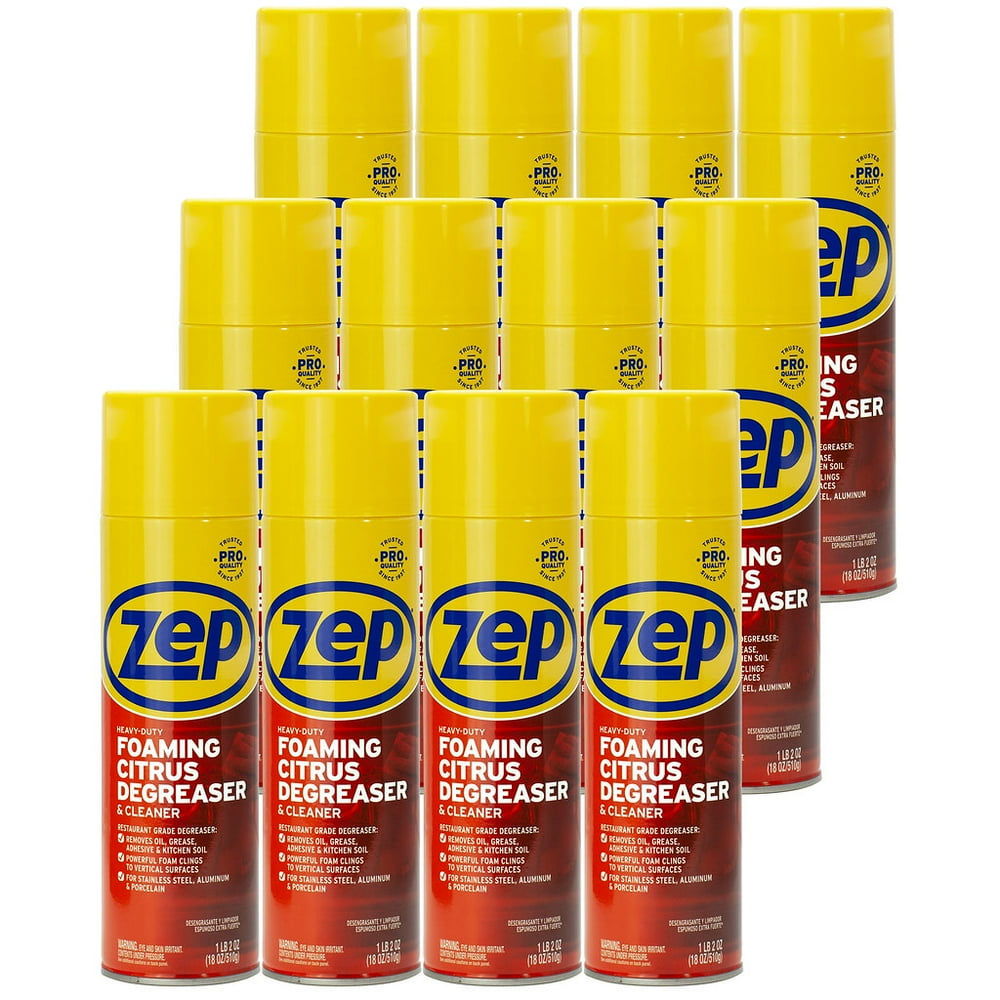 Zep HeavyDuty Foaming Degreaser ZUHFD18 (Case of 12)