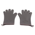 thumbnail image 1 of Guantes resistentes al calor, guantes para asar, guantes de silicona antiescaldaduras para horno, para cocinar y hornear en la cocina., 1 of 8