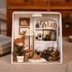 thumbnail image 1 of Juguete de casas de madera de jardín de Villa con decoración de muebles de Piano regalo para niños y adultos Ndcxsfigh  libre de BPA, 1 of 9