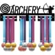 thumbnail image 1 of Soporte de acrílico para medallas de tiro con arco, ganchos para colgar medallas de flecha, soporte deportivo para colgar en la pared., 1 of 9