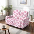 thumbnail image 7 of TSOVTHRID Pink Cow Pattern Loveseat Couch Covers for 2 Seat Couch Recliner Loveseat Cover with Pockets Washable Stretch Sofa Cover Furniture Protector for Dogs, 7 of 7