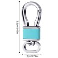 thumbnail image 2 of 4 Pack Metal Carabiner Keychain Key Clip Hook, Key Rings Key Chain Ring Holder Organizer for Car Key Finder, 2 of 7