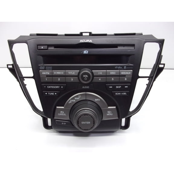 Pre-Owned 2010-2011 Acura TL Satellite Navigation Radio Receiver CD DVD Player OEM - Verify Specific Vehicle Fitment In Description - (Good)