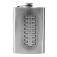 thumbnail image 1 of 8oz Football Flask L1, 1 of 3