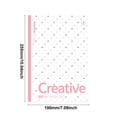 thumbnail image 3 of Polka Dot Minimalist B5 Lined Notebook, Pastel Edge Soft Cover Writing Journal, 40 Sheets 5mm Ruled Plain Dot Print Memo Pad, Thick Ink Proof Paper Portable Work Notepad, Lightweight Stylish Book, 3 of 6