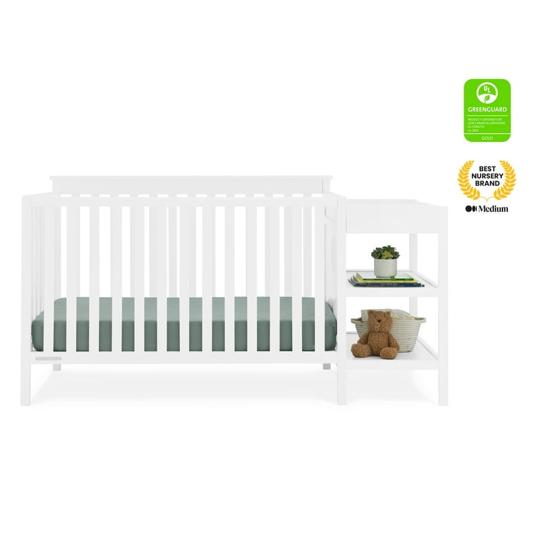 Delta Children Ellie 5-in-1 Convertible Crib and Changer