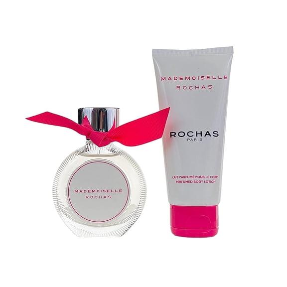 Rochas Mademoiselle for Women by Rochas 2 PC Gift Set (EDT 1.7 oz B/L 3.3 oz)