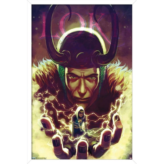 Marvel Comics - Loki - Journey Into Mystery #645 Wall Poster, 14.725" x 22.375", Framed