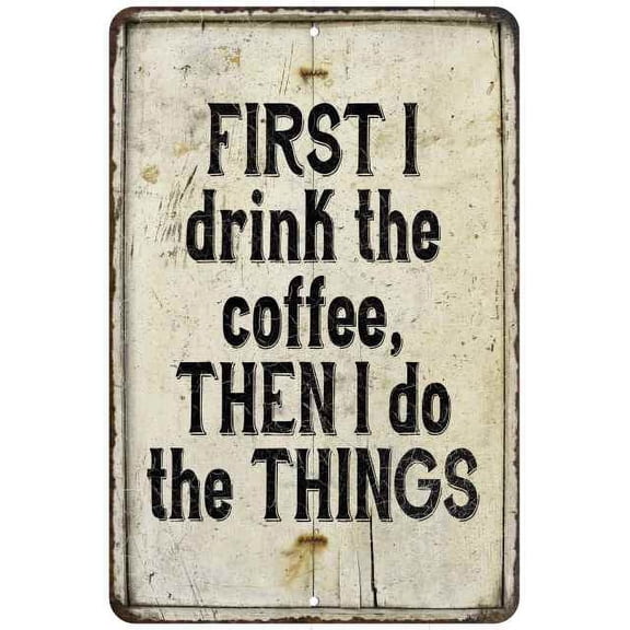 First, I drink the coffee, then Vintage Look Chic Distressed 8x12208120020228