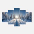thumbnail image 2 of Majestic White Winter Landscape - Landscape Print Wall Artwork, 2 of 3