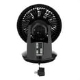 thumbnail image 5 of Lasko Whirlwind EcoQuiet 7" 12-Speed Dual Oscillating Tabletop DC Motor Fan, 487 CFM, Black, A12668, 5 of 11