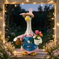 thumbnail image 6 of Aurorax Fall Goose Clothes for Cement Goose Porch Goose 23"/17",Porch Goose Outfit 19 inch,Farmhouse Blue Porch Goose Accessories for Outdoor Yard, 6 of 9