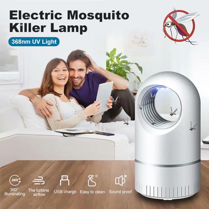 Insect Trap Anti Mosquito Silent Zapper Mosquito Killer Lamp USB Pest Repeller 