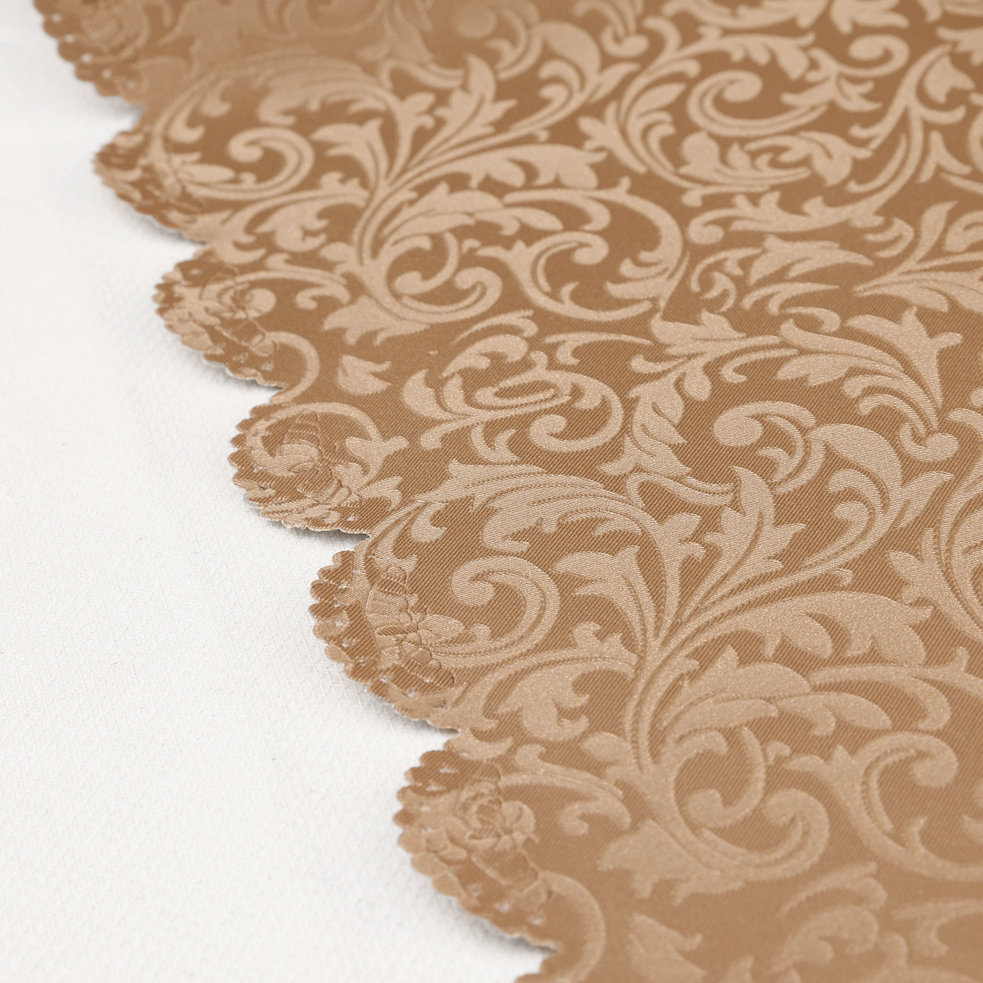 Unique Bargains Waterproof Vinyl Tablecloth, Wrinkle-Resistant Washable Table Cover Ninian Champagne 55x71inch