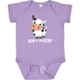 thumbnail image 3 of Inktastic New to the Herd Cute Cow Boys or Girls Baby Bodysuit, 3 of 5