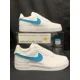 thumbnail image 5 of Ni&ke Air Force 1 Low (Blue Turquoise Custom Painted Swoosh) Men’s Size 11, 5 of 6