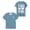 923Blue3634, variant on MEZZALL Children T-Shirt Fashionable Casual Letter Round Neck Short Sleeved Tops Relaxed Fit Toddler Blouses Clothing