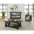 thumbnail image 2 of Martin Svensson Home Bolton Solid Wood End Table Black Stain, 2 of 7