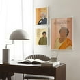 thumbnail image 4 of LOLUIS Inspirational Quotes Wall Art, Motivational Famous Authors Literary Quotes Prints Decor, Black Author Poster (Unframed 11"x17"), 4 of 5