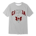 thumbnail image 4 of T-Shirt Décontracté pour Hommes Imprimé Usé pour Célébration de la Fête Nationale Printemps et Été - Col Rond Manches Courtes pour Usage Quotidien, 4 of 4