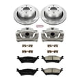 thumbnail image 2 of PowerStop Rear Stock Replacement Brake Pad and Rotor Kit with Calipers Fits: FORD Select Models KCOE6271, 2 of 7