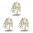 thumbnail image 3 of Thinsony 1/2/3/5 Stable Tree Desktop Ornament With Low Center Of Gravity - For Office Meaningful Green 3PCS, 3 of 6