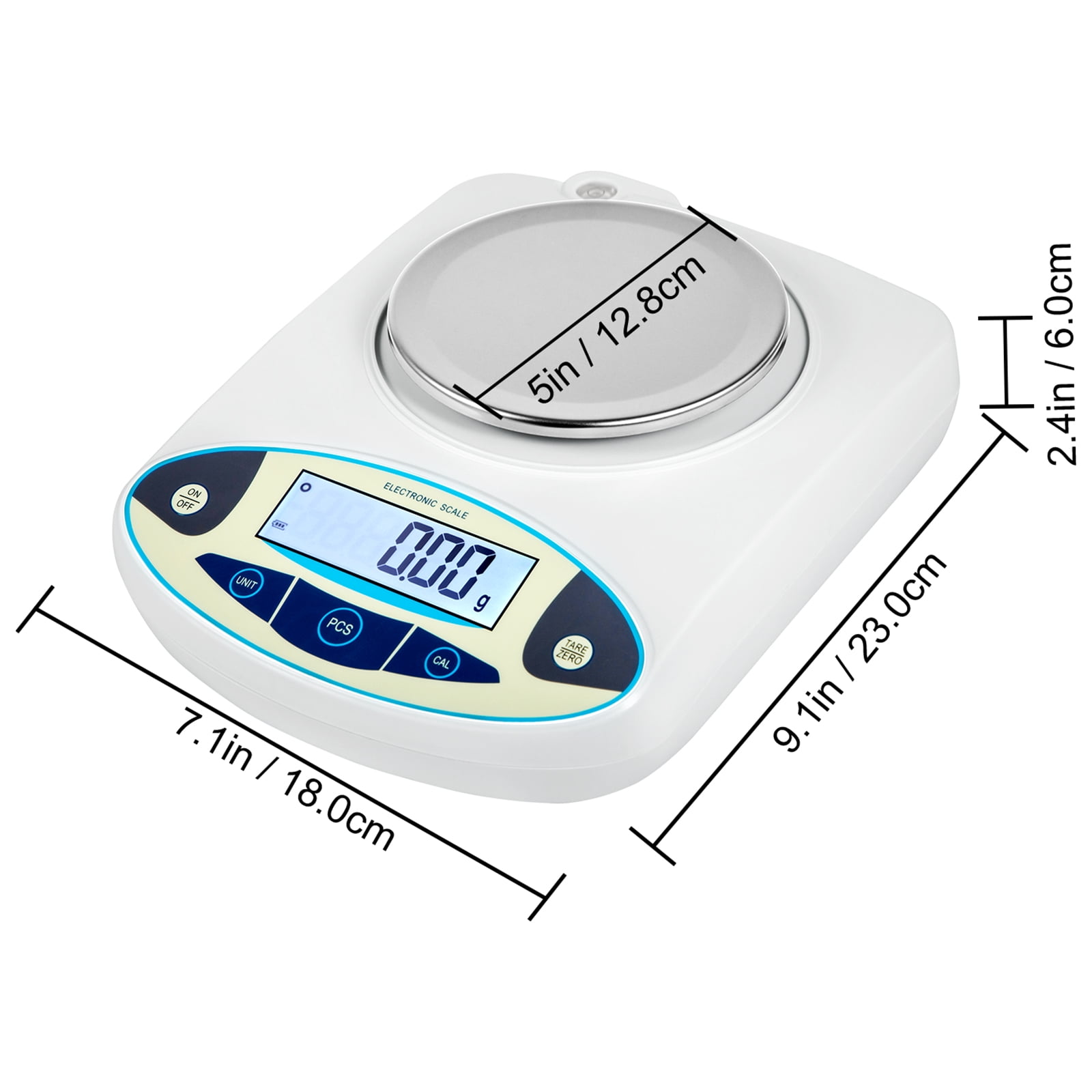 5 kg 0.01 g Digital Analytical Balance 5000 x 0.01 g Lab Scale