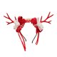 thumbnail image 2 of Puntoco Diadema para niña con forma de cuerno de Navidad, tocado con horquilla, nuevas decoraciones navideñas para niña, diadema de fiesta para niña, accesorios para el cabello, 2 of 6